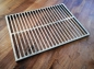 Preview: Flat grate with edge frame 34x25 cm stainless steel, grates, grate,