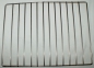 Preview: Flat grate 34x25 cm made of 1.4301 V2A stainless steel, flat grates, grills, (1010)