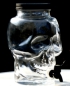 Preview: "Fountain Head of Death" 3L - Skull, Halloween, scary party, pirate party, garden party