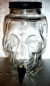 Preview: "Fountain Head of Death" 3L - Skull, Halloween, scary party, pirate party, garden party