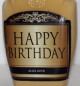 Preview: Flaschen-Etikett "Happy Birthday",  klassisch-elegant, Mitbringsel,Geschenkidee