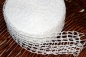 Preview: FRYING NET 12, WHITE - 50 m, 5/CR, roasting net, smoking net, cheese net,