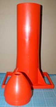 Draw-in tube, draw-in aid, filling tube, 110 mm, 14 + 16 calibre, ham net aid, roll roast net aid,