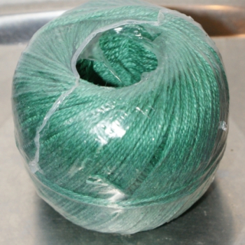 Wurstgarn, grün 150m - 3/3,5-fach / Wurstband zum Abbinden von Wurst, Schinkenkordel, räuchern