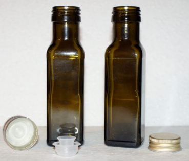 Marasca 100 ml antik PP 31,5 Essig, Öl, Kräuterölflasche,