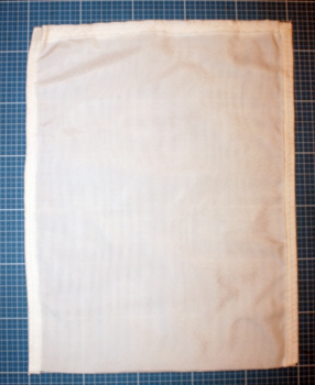 Quarksack, ca.25x33 cm, Nylon, Topfensack, Weißkäse, Quark, Topfen