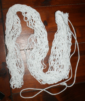 Kesselnetz, Schwartennetz,  Wurstnetz - Perlon -120 cm