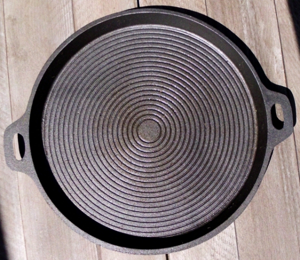 Grillpfanne, Gusseisen 35 cm von Grillplanet