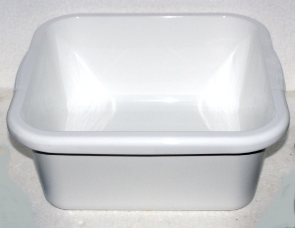 Rectangular bowl, mixing bowl 12 L (approx.35x33x15cm) green, white or blue, by Gies