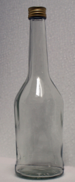 Glasflasche "Napoleon", 500 ml - mit Schraubverschluss