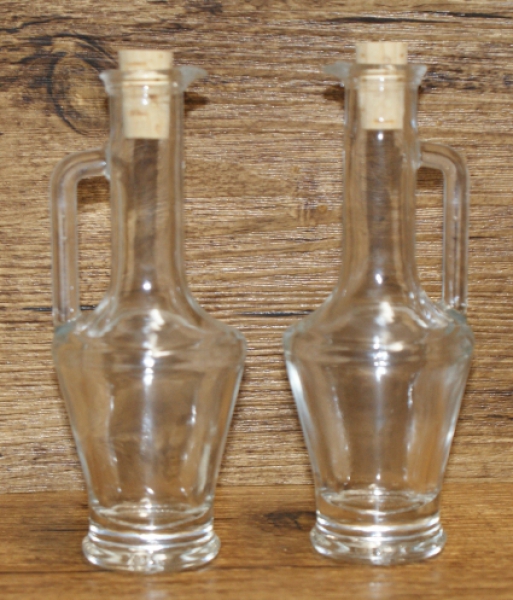 Amphora Mirage 50 ml - im 2er-Set - mit Holzgriffkorken