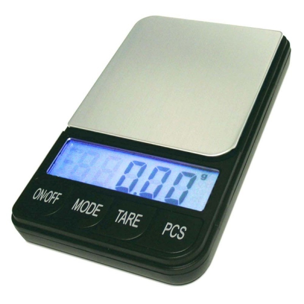 DIPSE AN Series, black 300x0,01 g - Digital spice scale, with extra large keys, pocket scale