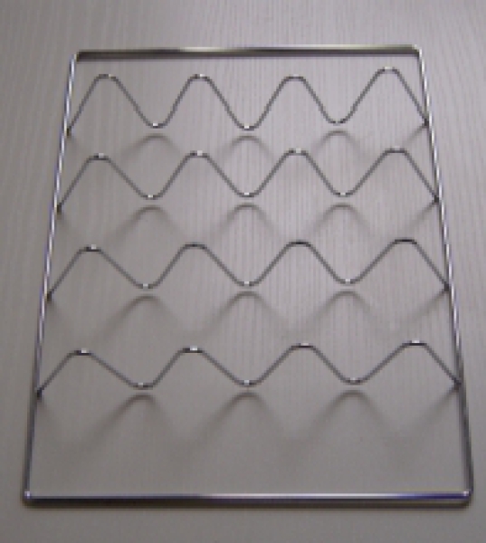 Fish basket / fish rack for 4 fish - 1.4301 V2A stainless steel