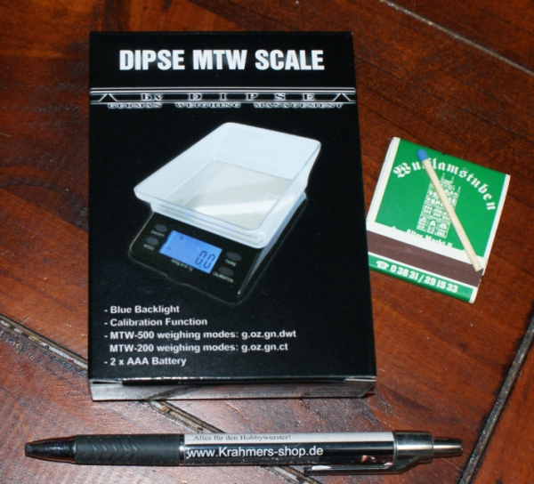 Dipse - MTW-Series -200, Digital Spice Scale, Fine Scale, Gold Scale Pocket Scale