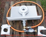 Schubladeneinsatz für Gasbrenner 4,2 kW in Smoki-Räucheröfen